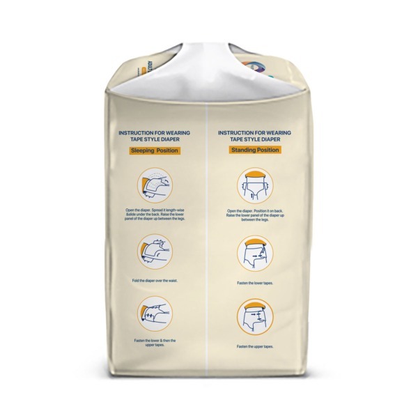 Adult Diapers Tape Style (Size M) - Image 5
