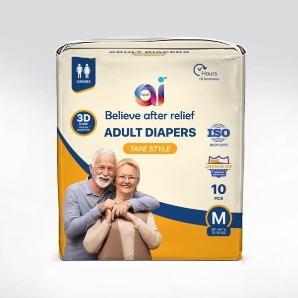 Adult Diapers Tape Style (Size M) - Image 2