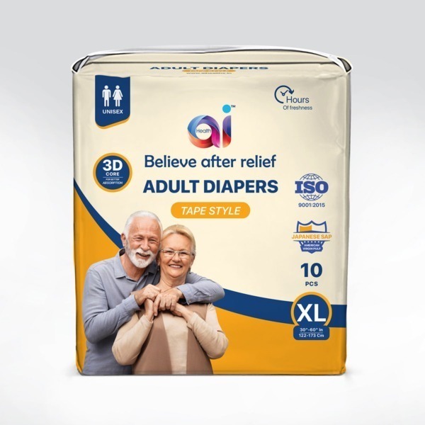 Adult Diapers Tape Style (Size XL) - Image 2