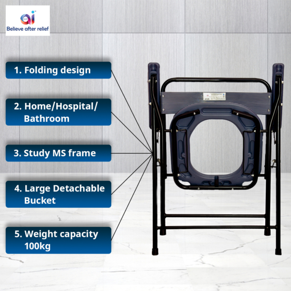 Commode Chair - 335 - Image 7