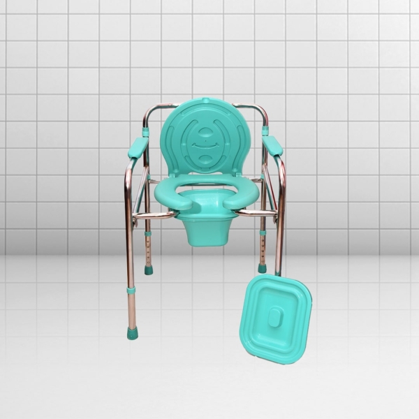 Commode Chair with Adjustable Height