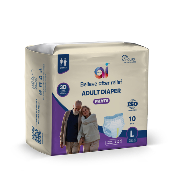 Adult Diapers Pants Style (L)
